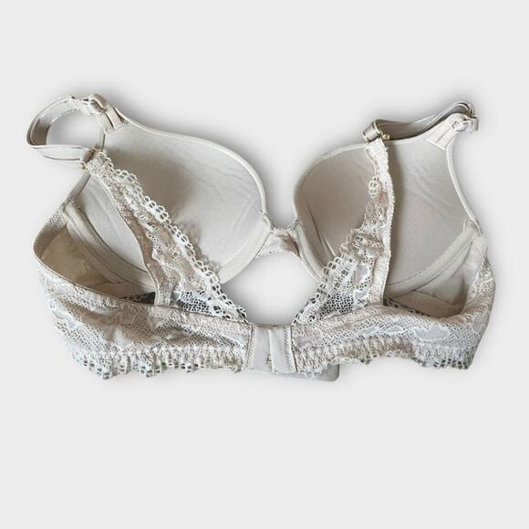 Soma Beige Embraceable Enchanting Lace Push-Up -Pale Sand Size 34A - Picture 4 of 14
